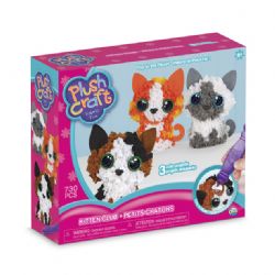 PLUSHCRAFT ENSEMBLE DE 3 CHATONS 3D